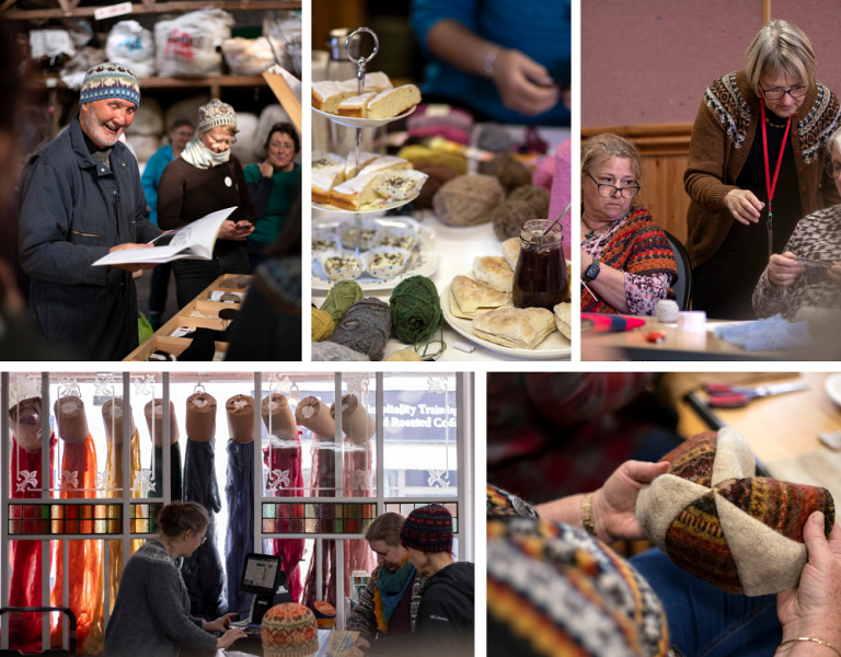 Woolly round up and dates for 2024 Shetland Wool Week